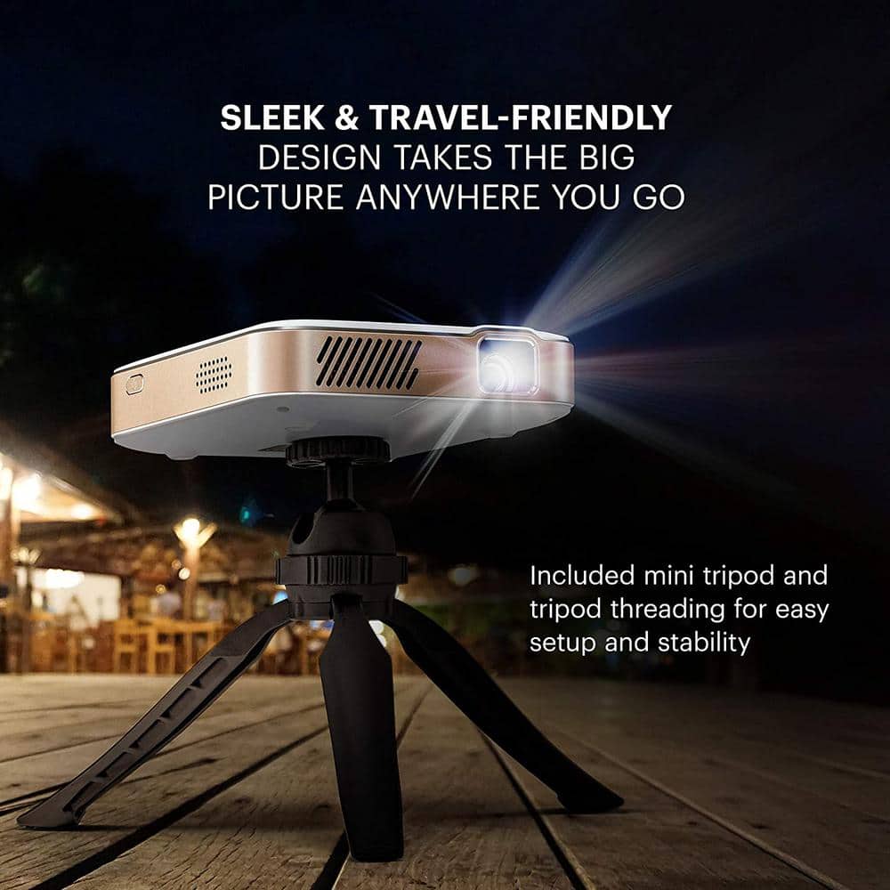 Kodak Luma 450 Portable Full HD Smart Projector with Wi-Fi and Bluetooth