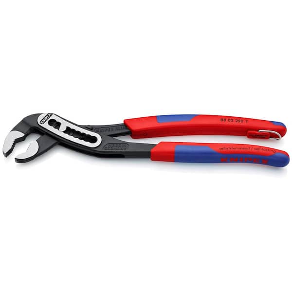 KNIPEX 10 in. Alligator Pliers with Dual-Component Comfort Grips
