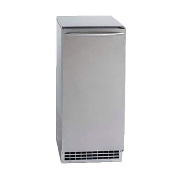 Ice-O-Matic 15 in. 85 lb. Freestanding Ice Maker in Stainless Steel