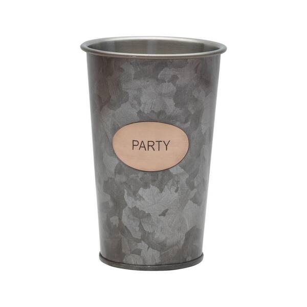 Towle Living 20 oz. Double Wall Galvanized Party Tumbler