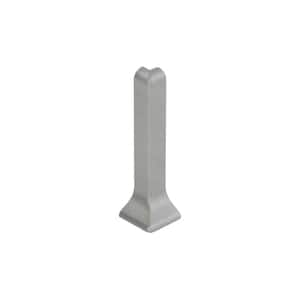 Designbase-SL Aluminum with Brushed Stainless Steel Appearance 2-3/8 in. x 1 in. Metal 90-Degree Outside Corner