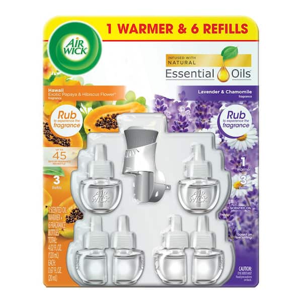 Air Wick Scented Oil Warmers White Case Of 6 Warmers - Office Depot