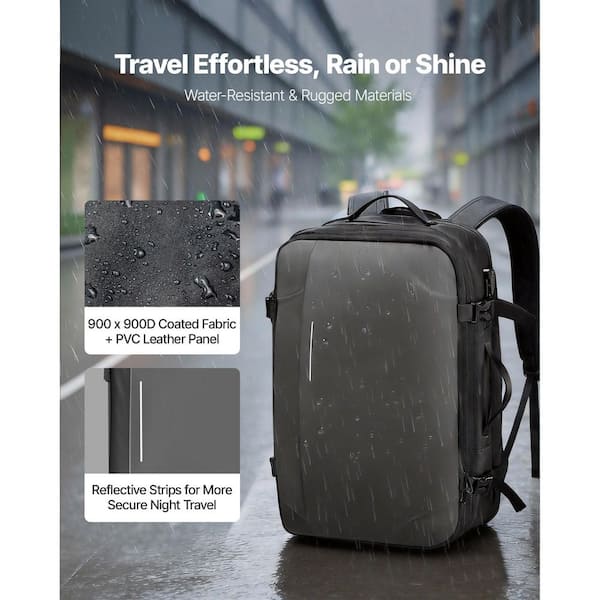 airback travel backpack Carry-On Vacuum with Trolley (2-in-1) | Are you looking for a suitable vacuum compression backpack for your trip Airback The Go Backpack Travel