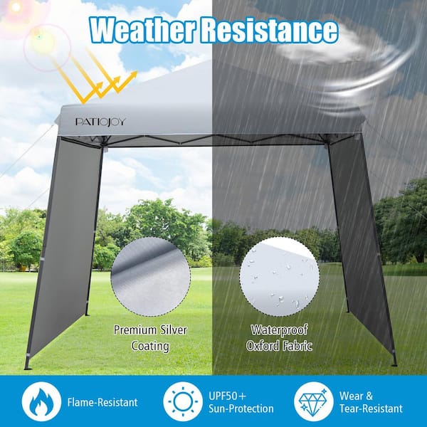 Instant Up Camopy 組み立て式 Gymax Patio 10 ft. x 10 ft. Instant Pop-up Canopy Folding Tent