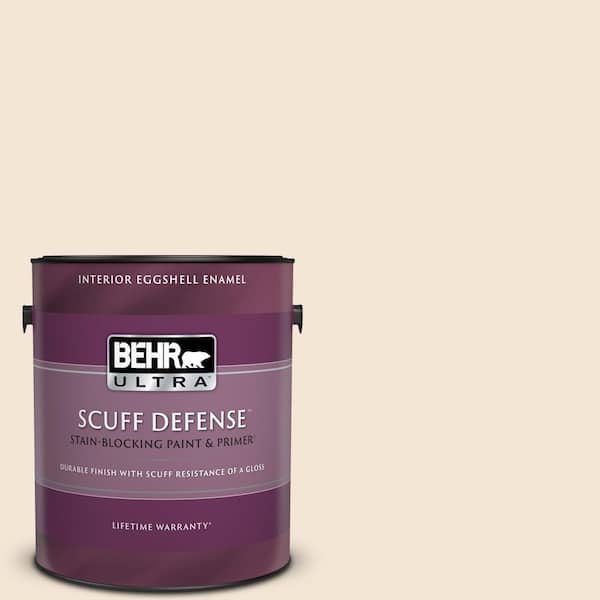 BEHR ULTRA 1 gal. #PPU5-11 Delicate Lace Extra Durable Eggshell Enamel Interior Paint & Primer