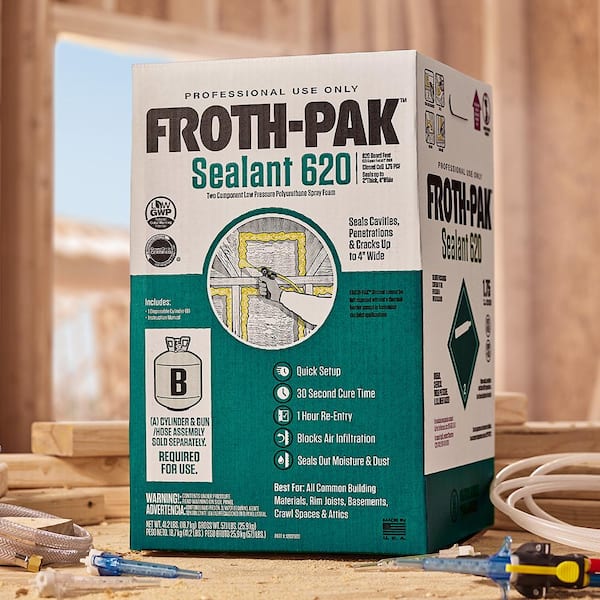 Spray Foam Insulation Starter Kit, Air Sealing Kit