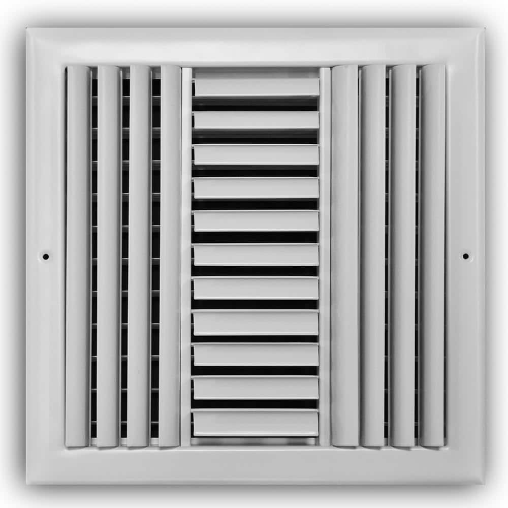 12 in. x 12 in. 3-Way Adjustable Curved Blade Wall/Ceiling Register price history on PriceWatchPro