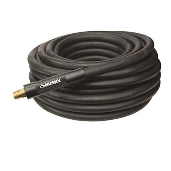 Husky 3/8 in. x 50 ft. Heavy-Duty Rubber Hose 556-50A-HOM - The Home Depot