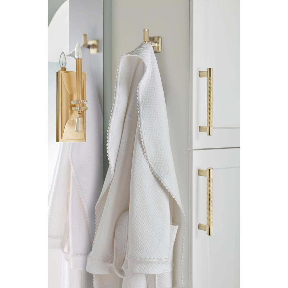 Golden Champagne Zinc Wall Mounted Decorative Hook