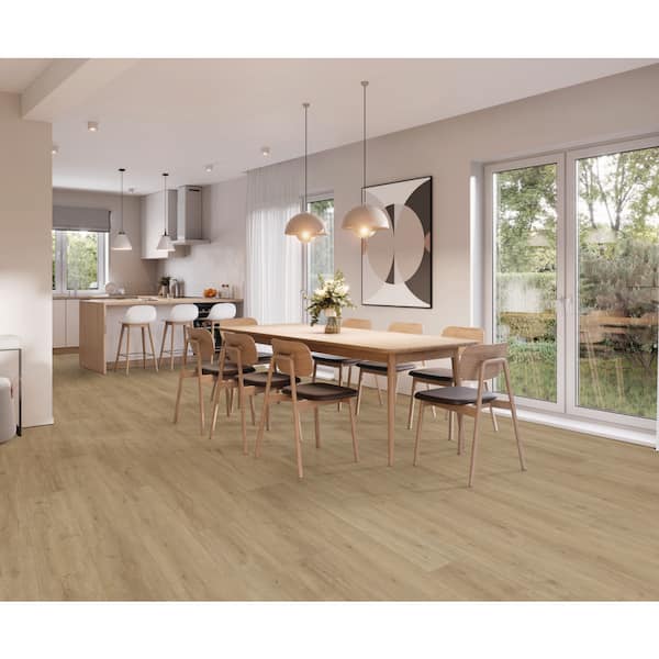 Morton 20 MIL x 9 in. W x 72 in. L Click Lock Waterproof WPC Luxury Vinyl Plank Flooring (22.33 sq. ft./case)