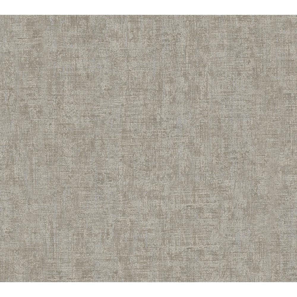 Yurimi Taupe Distressed Non-Pasted Vinyl Wallpaper