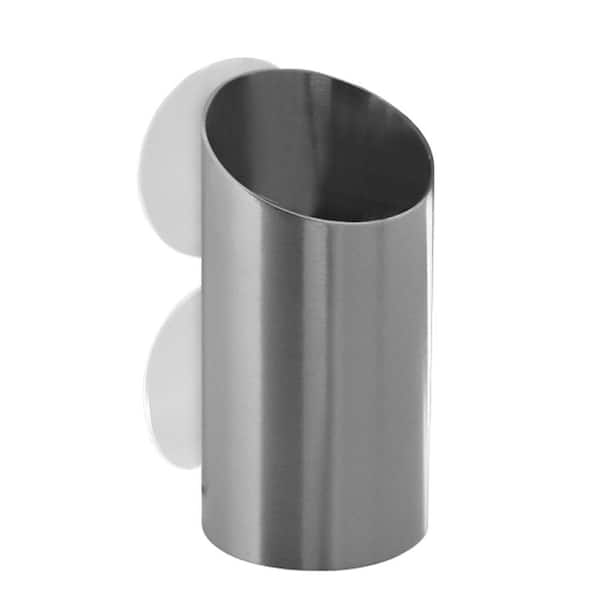 interDesign Forma Toothbrush and Razor Cup in Brushed Stainless Steel