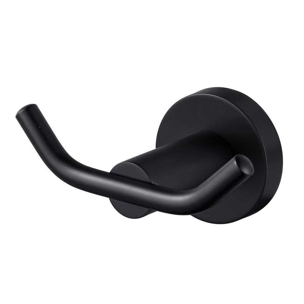 J-hook Double Robe/Towel Hook in Matte Black price history on PriceWatchPro