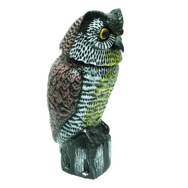 14 in. H Defense Garden Owl YHD15071201 - The Home Depot