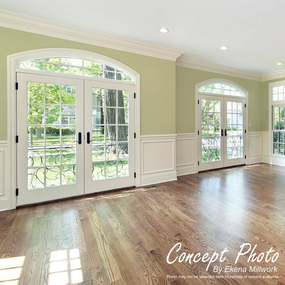 Gray Polyurethane Claremont Panel Moulding 94.5"