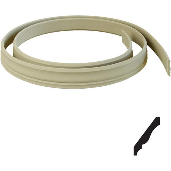 Ekena Millwork 9/16 in. x 144 in. x 4 5/8 in. Resin Crown Flexible Moulding