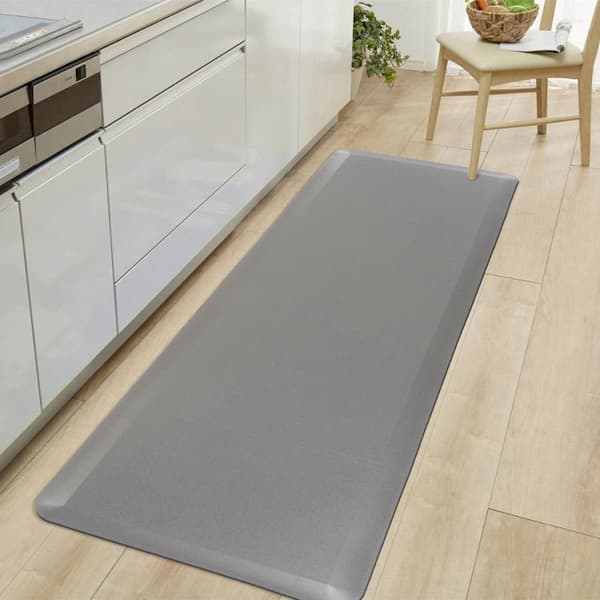 Art3d 39 X 20 Premium All-Purpose Non-Slip Anti-Fatigue Kitchen Standing  Rug, Comfort Mat with Extra Support and Thick in Brown 