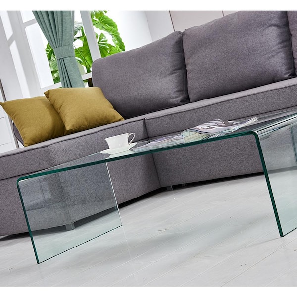 Tempered Glass Coffee Table – Recycled Brooklyn