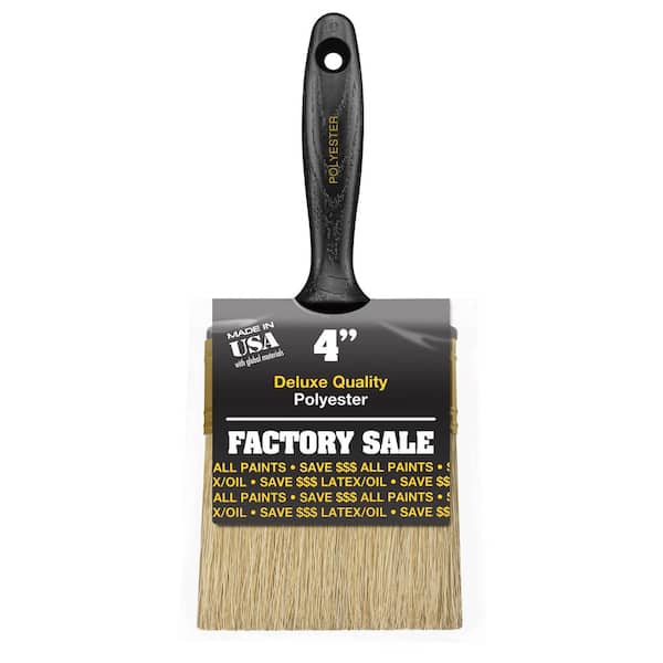 4 in. Factory Sale Synthetic Brush