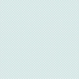 Shell Top Teal Matte Finish Non-Woven Paper Non-Pasted Wallpaper Roll