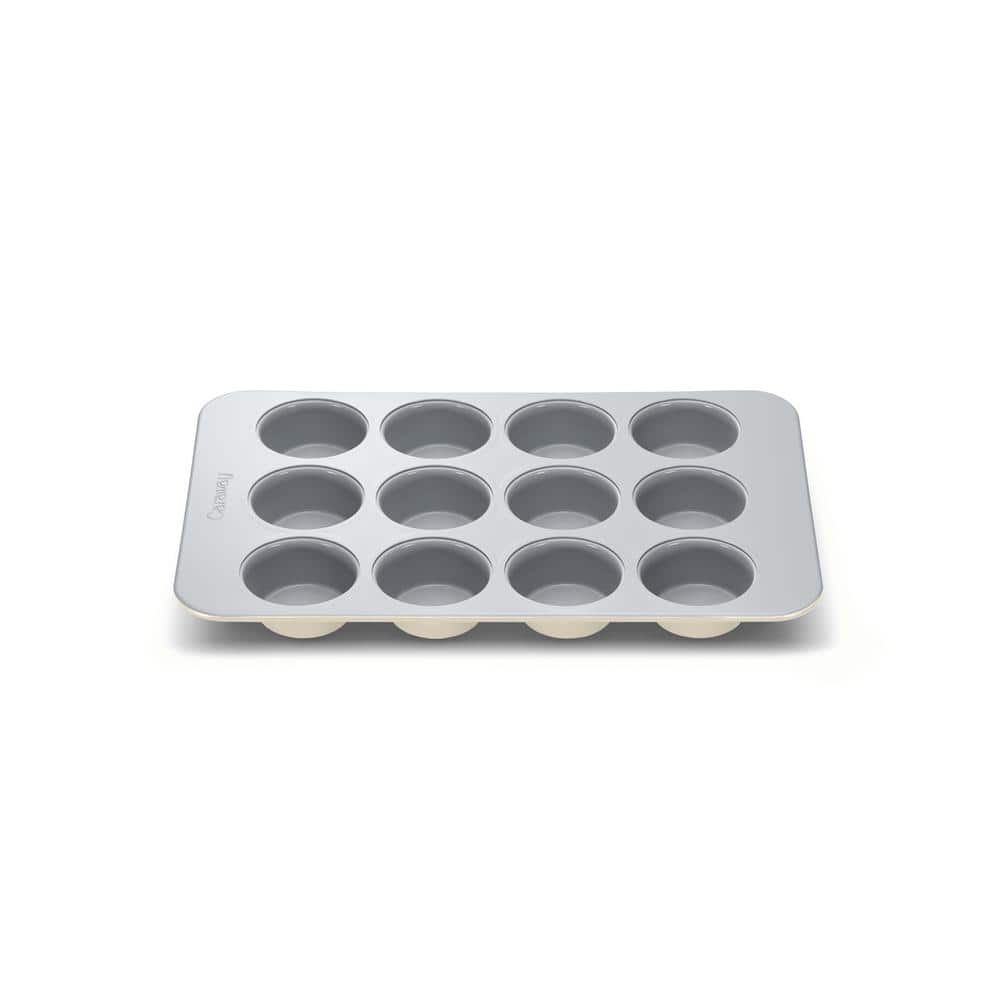 Multicolor Non-Stick Steel 12-Cup Muffin Pan