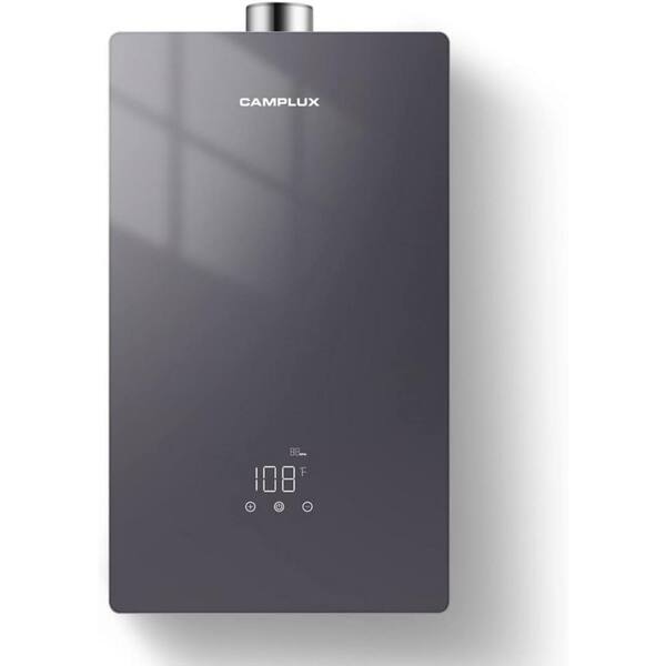 CAMPLUX ENJOY OUTDOOR LIFE Tankless Water Heater, Camplux 4.22 GPM On Demand Propane Water