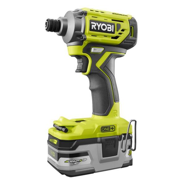 RYOBI - 18-Volt ONE+ Li-Ion Cordless Brushless 3-Tool Combo Kit with Drill/Driver, Impact Driver, Circ Saw, Batteries, Charger