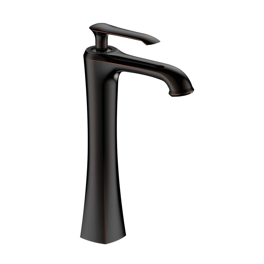 HOMLUX SingleHole SingleHandle Vessel Sink Faucet with Drain Kit