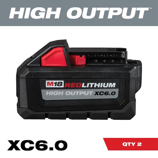 M18 FUEL GEN-3 18-Volt Lithium-Ion Brushless Cordless 3/8 in. Impact Wrench w Friction Ring 2 w/Two 6Ah HO Batteries