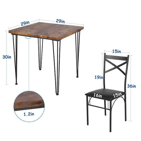 Kevork 3 deals piece dining set