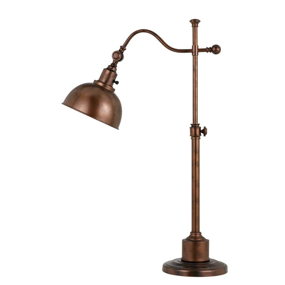 CAL Lighting 28 in. Rust Metal Table Lamp -  BO-2588TB-RU