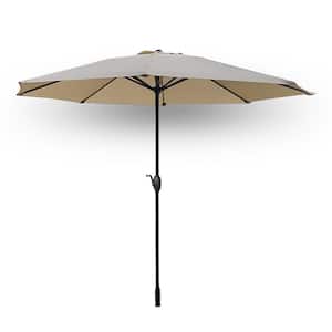 9 ft. Market Patio Umbrella in Beige