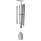 Signature Collection, Windsinger Chimes of King David, Silver 88 in. Wind Chime