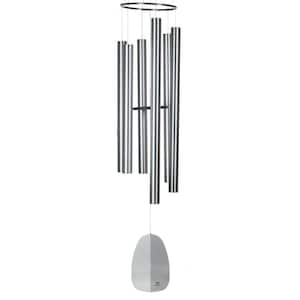 Signature Collection, Windsinger Chimes of King David, Silver 88 in. Wind Chime