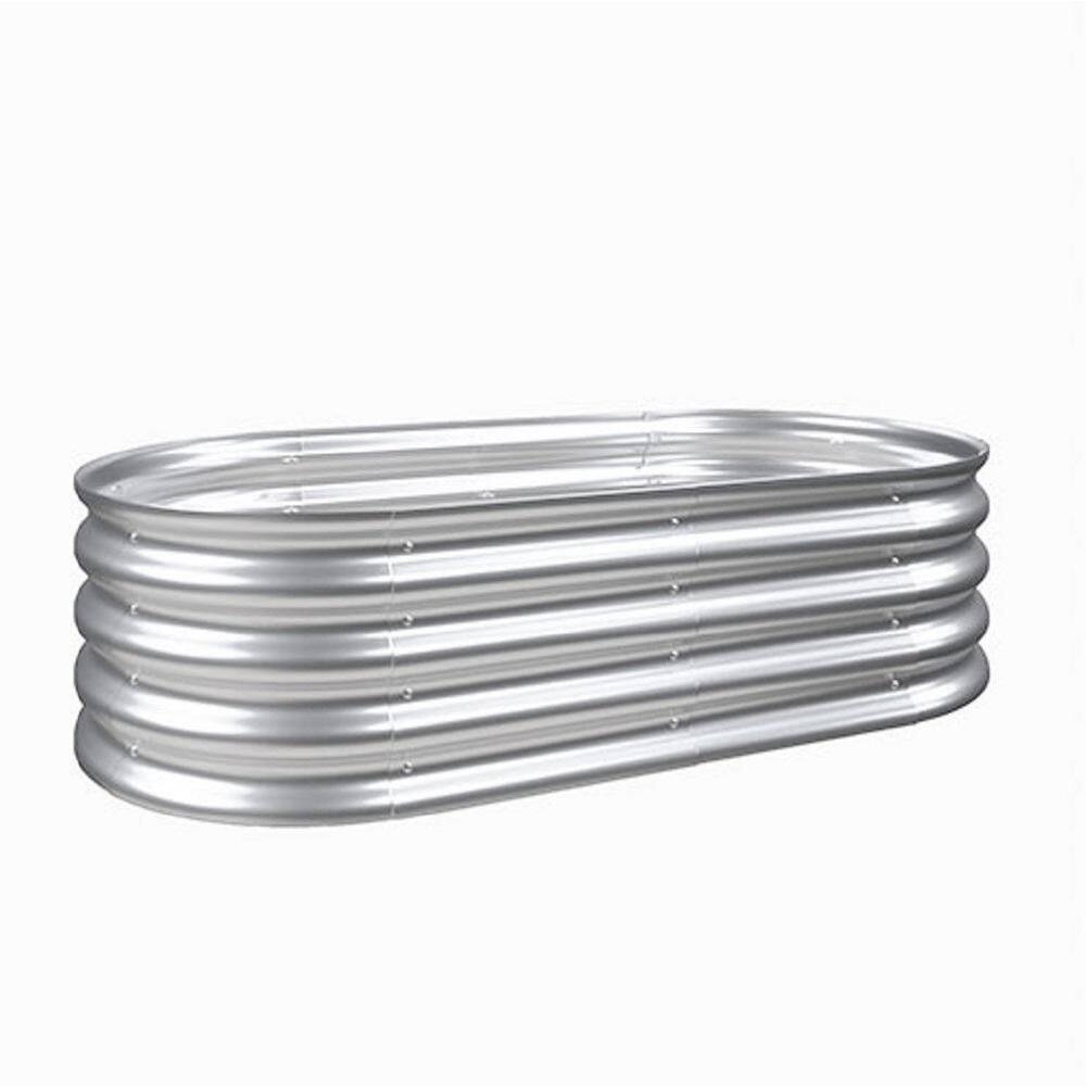 4x2x1ft Raised Garden Bed Kit, Galvanized Planter Raised Garden Beds for Outdoor price history on PriceWatchPro