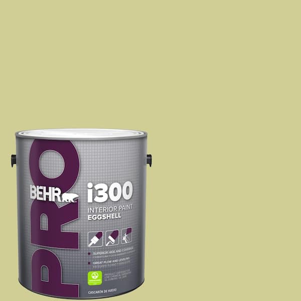 1 gal. #M340-4 Wasabi Eggshell Interior Paint