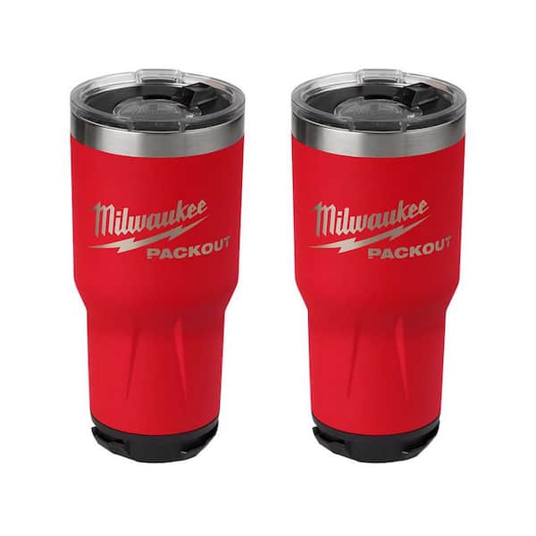 Milwaukee 48-22-8393R PACKOUT 30oz Tumbler Cup NEW NO BOX