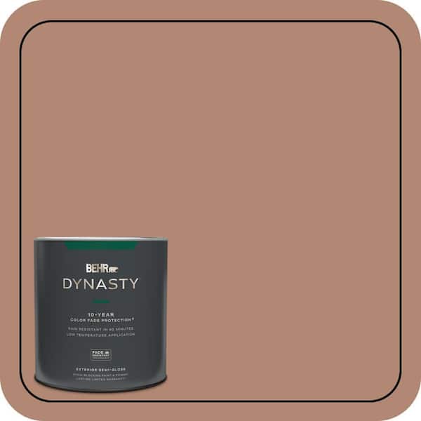 BEHR DYNASTY 1 qt. #S200-5 Minestrone Semi-Gloss Enamel Exterior Stain-Blocking Paint & Primer
