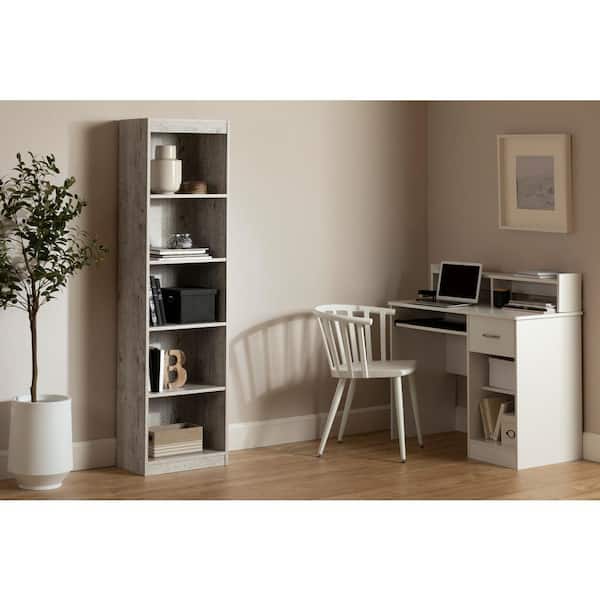 Tall narrow pine bookcase discount