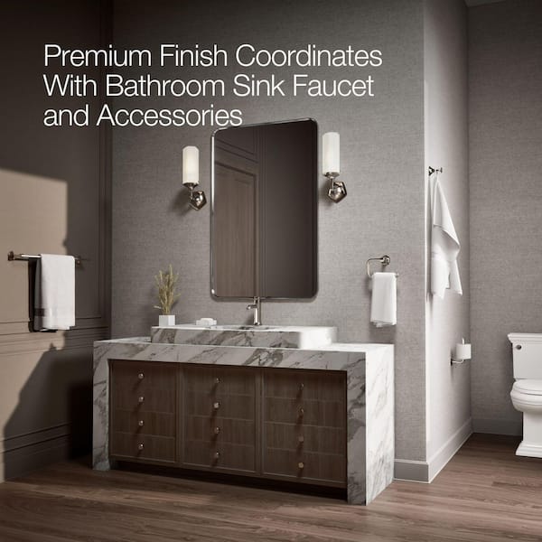 KOHLER Memoirs Left-Hand Trip Lever, Vibrant Polished Nickel K