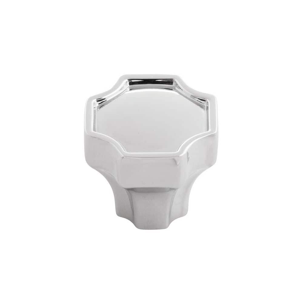 Monarch Collection Knob 1-1/4 Inch x 1-1/4 Inch Chrome Square Cabinet Knob price history on PriceWatchPro