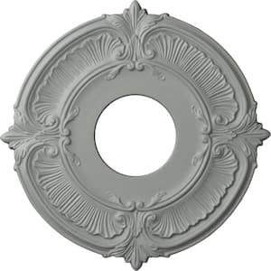 1/2" x 12-3/4" x 12-3/4" Polyurethane Attica Ceiling Medallion Primed White