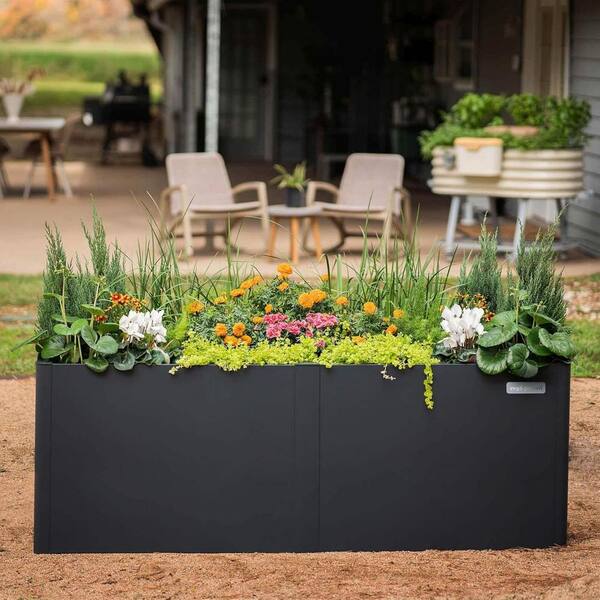 vego garden 32 in. Extra Tall Modern Raised Garden Bed
