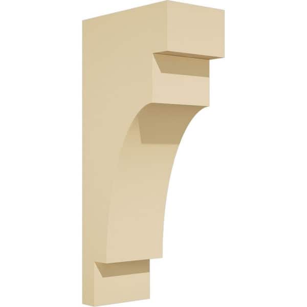 Ekena Millwork Mediterranean 5 1/2 in. x 22 in. x 10 in. Polyurethane Corbel