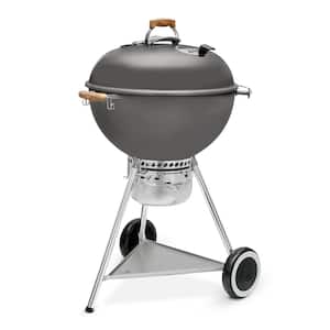 Weber 70th Anniversary Edition 22 in. Kettle Charcoal Grill in Hollywood Gray