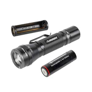 500 Lumens Dual Power Focusing Aluminum Flashlight