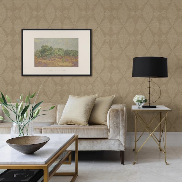 Light Brown Solid Fabric, Wallpaper and Home Decor