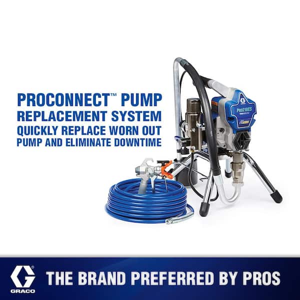 Graco Pro 210ES Cart Airless Paint Sprayer Electric Stationary Airless  Paint Sprayer