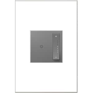 Adorne sofTap Single-Pole/3-Way 0-10-Volt Dimmer with Microban, Magnesium