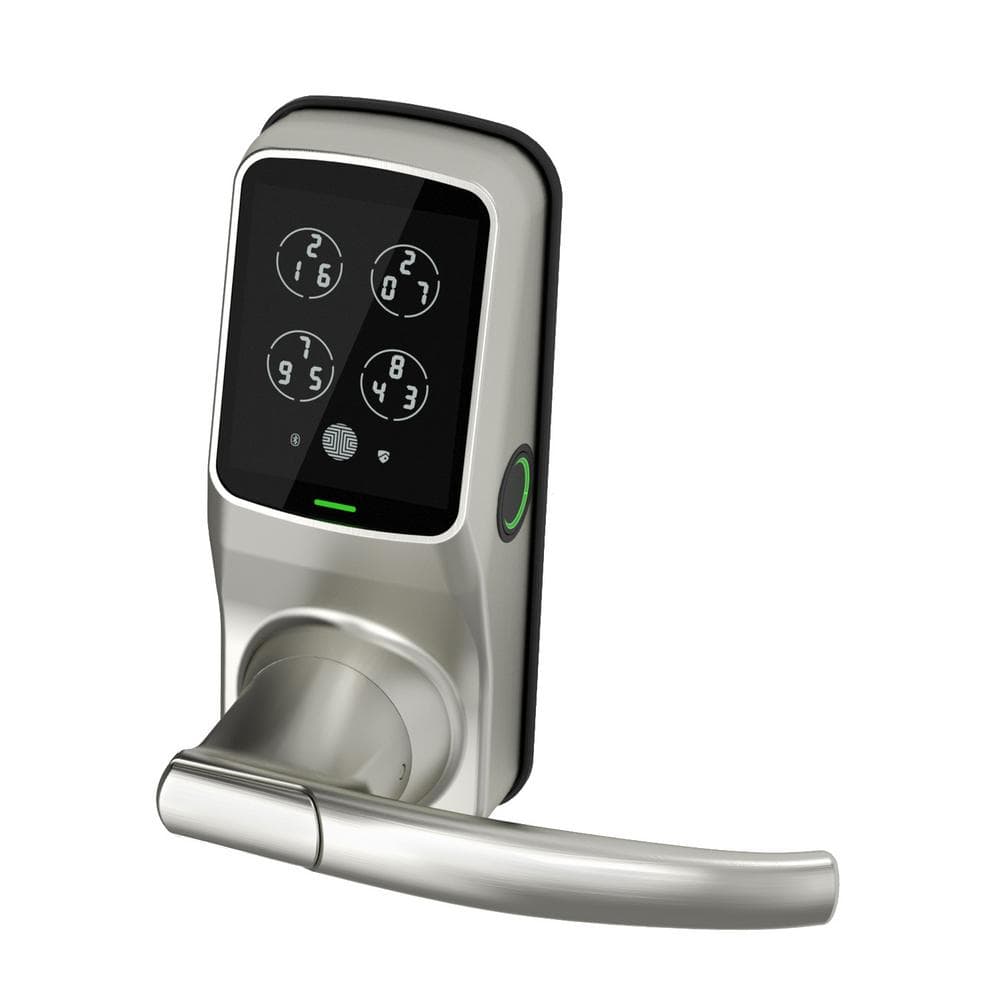 Patented Keypad Deadbolt Door Lock Keyless Entry Door Lock 728WY, Venetian Bronze Wi-Fi Smart Lock Compatible with Alexa and Google LOCKLY Secure Pro Smart Lock with Fingerprint & Wi-Fi